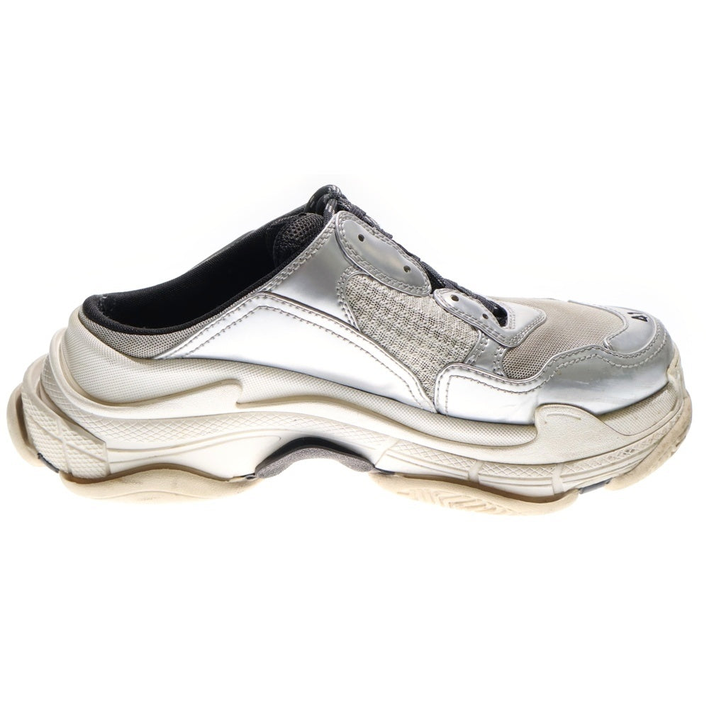 BALENCIAGA(バレンシアガ) Triple S Mule トリプルエス ミュールサンダル ホワイト/グレー 755687