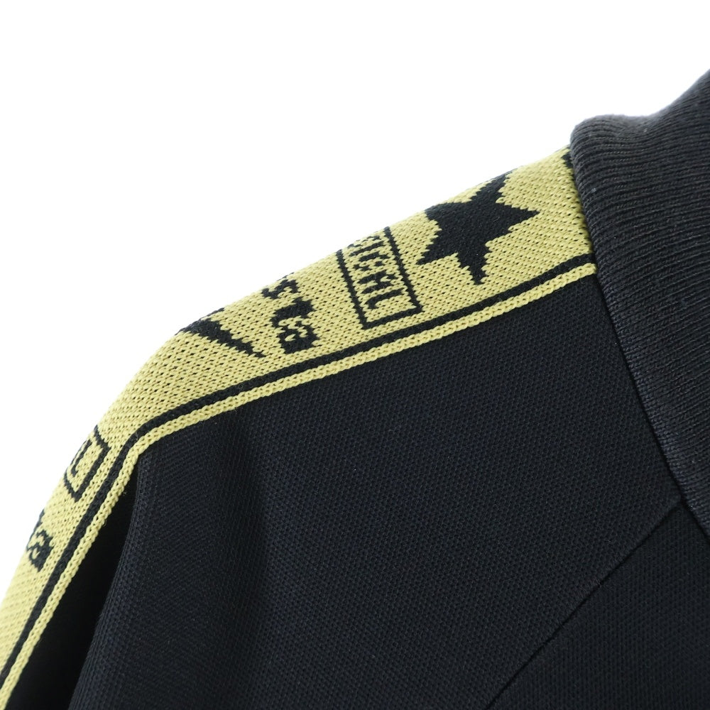 A BATHING APE(アベイシングエイプ) サイドライン ジップアップジャケット ブラック/イエロー