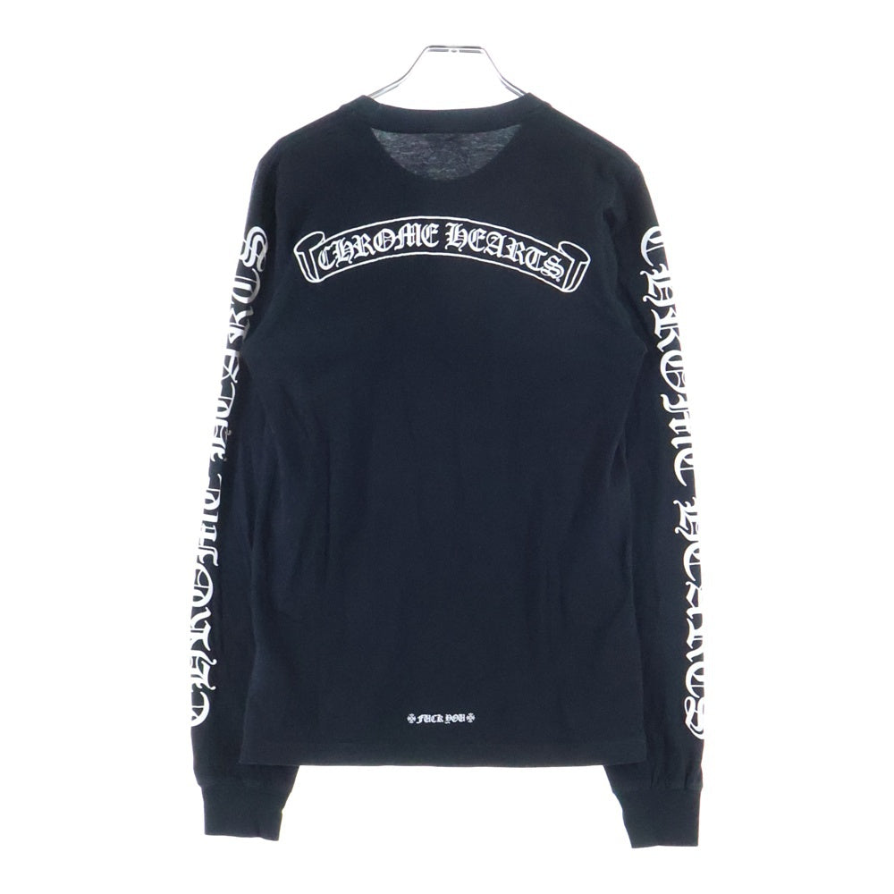 CHROME HEARTS(クロムハーツ) L S アームロゴプリント 長袖Tシャツ