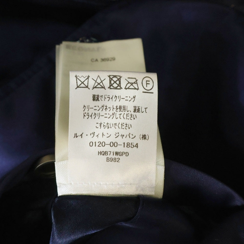 LOUIS VUITTON(ルイヴィトン) 25SS LV Versベースボールブルゾン ラインストーン ジャケット RM251Q GPD HQB71W ネイビー