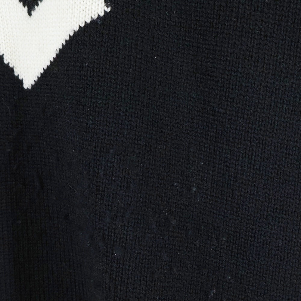 VETEMENTS(ヴェトモン) GIANT LOGO SWEATER ジャイアントロゴセーター ニット UE52KN400B ブラック