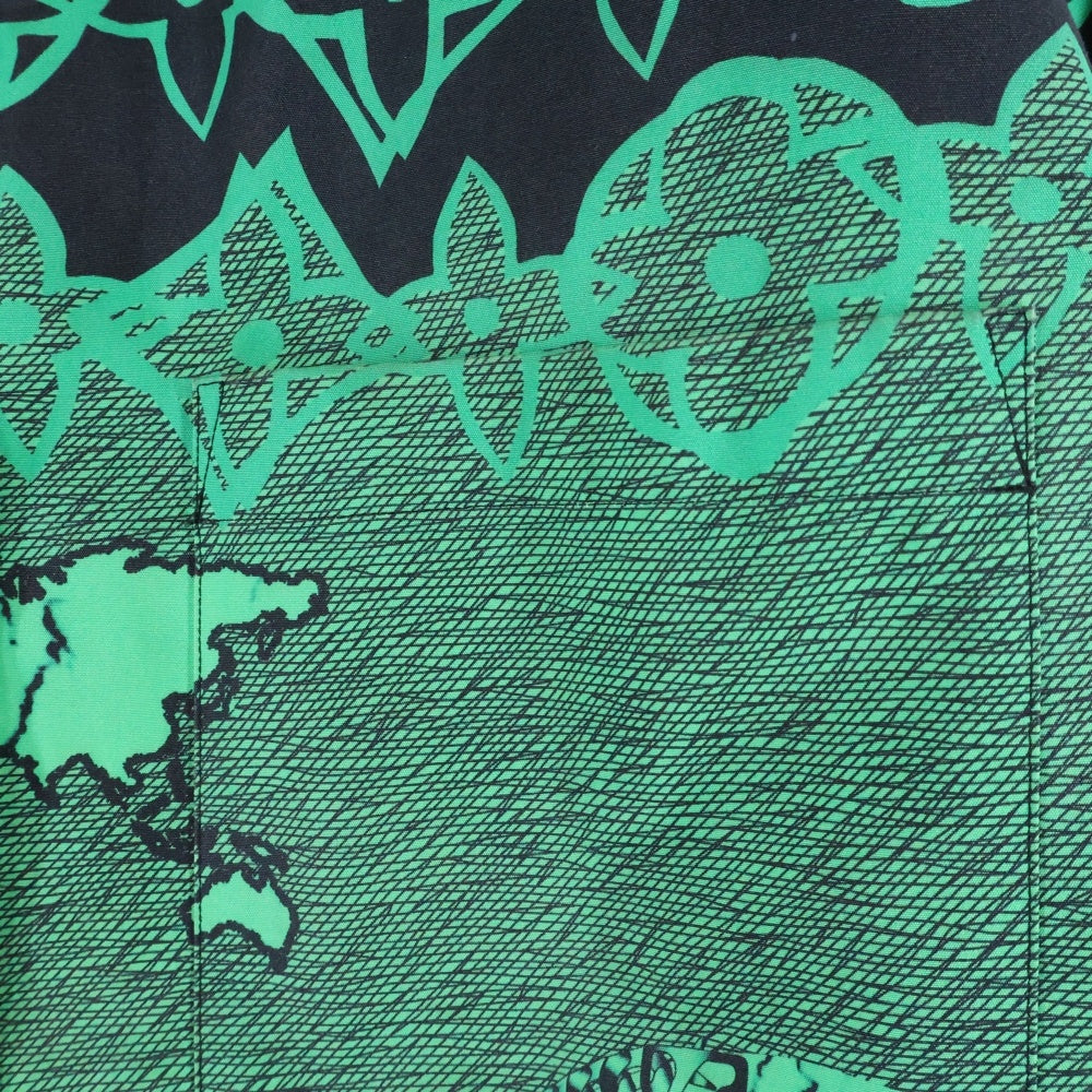 LOUIS VUITTON(ルイヴィトン) 21AW LVワックスオーバーサイズ長袖シャツ RM212 FS8 HLS77W グリーン