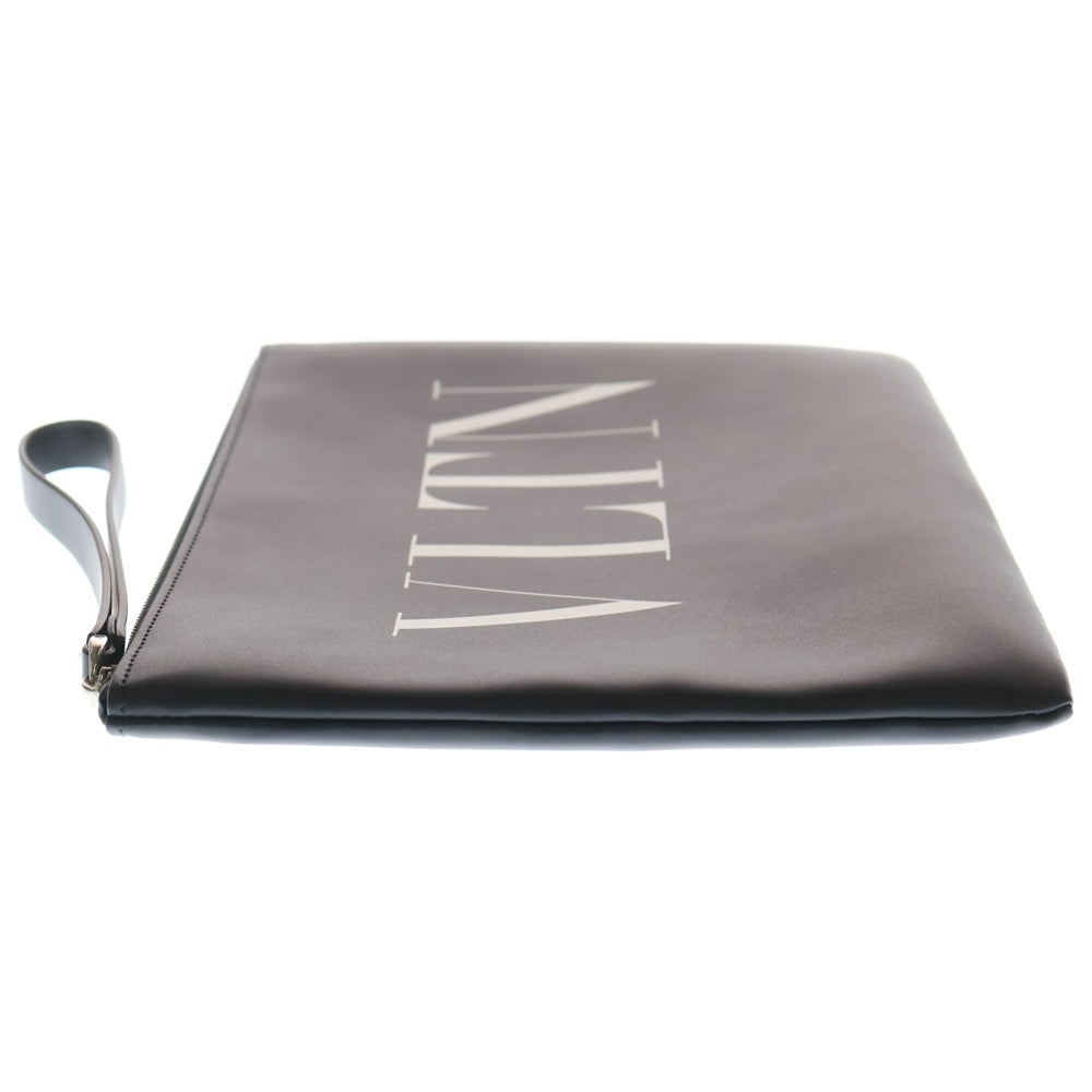 VALENTINO(ヴァレンティノ) VLTNロゴ レザークラッチバッグ ブラック VY2P0299LVN