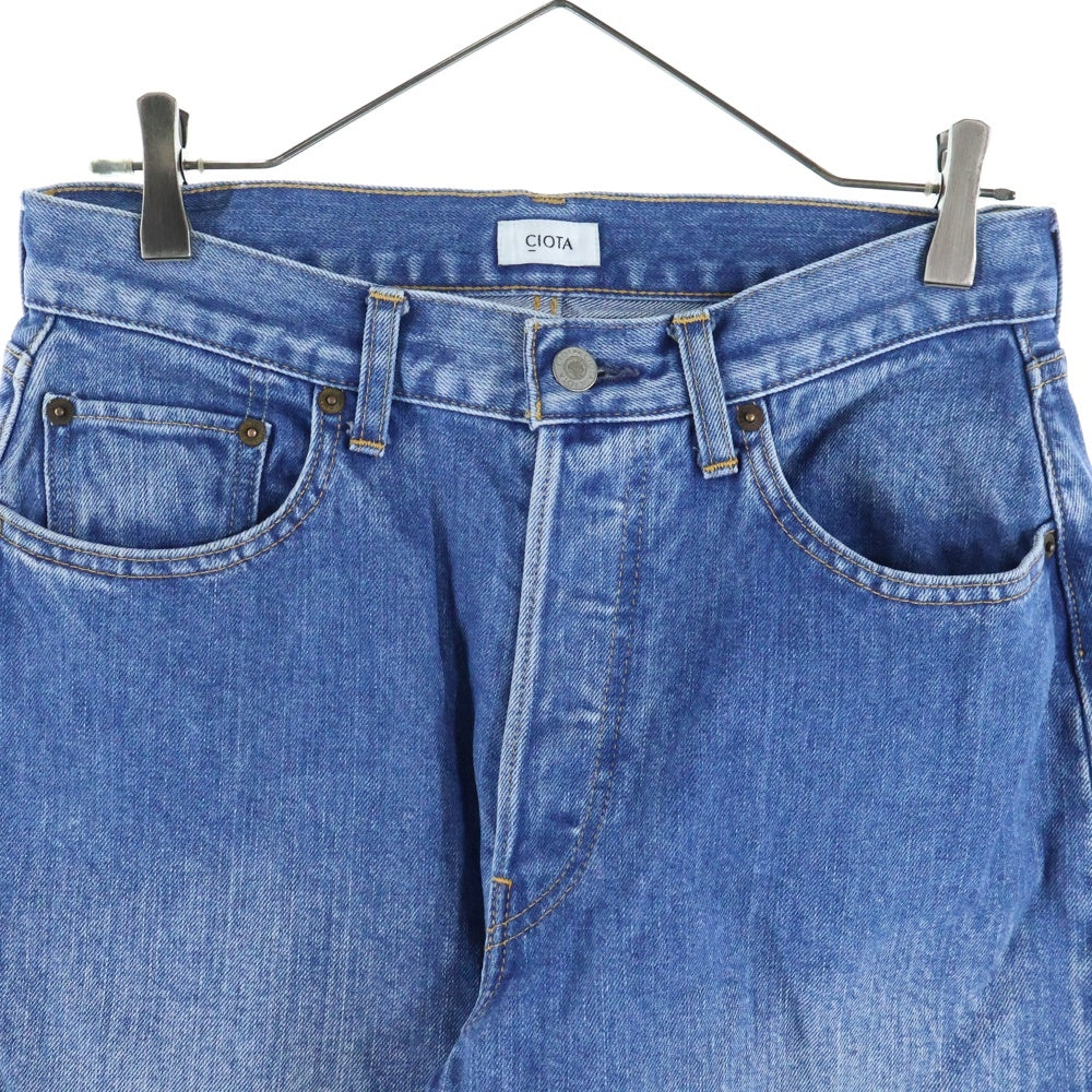 CIOTA(シオタ) 13.5oz ストレートデニムパンツ インディゴ PTM-1STB