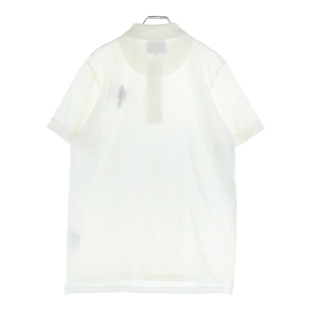 Vivienne Westwood(ヴィヴィアンウエストウッド) SAFETY PIN HEARR SHIRT セーフティピンハート刺繍 半袖ポロシャツ ホワイト