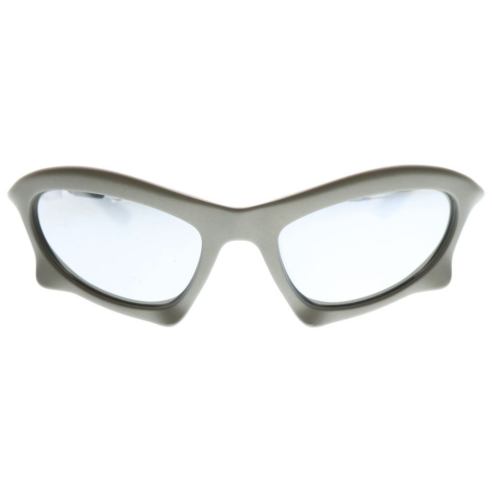 BALENCIAGA(バレンシアガ) スクエアフレームサングラス シルバー BB02229S 002