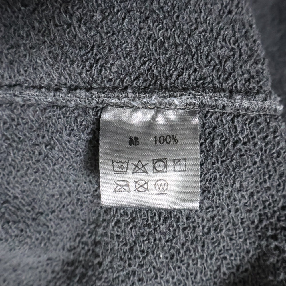 NO BRAND(ノーブランド) WALLA WALLA SPORT ピグメントダイ 13oz クルーネックスウェットトレーナー グレー
