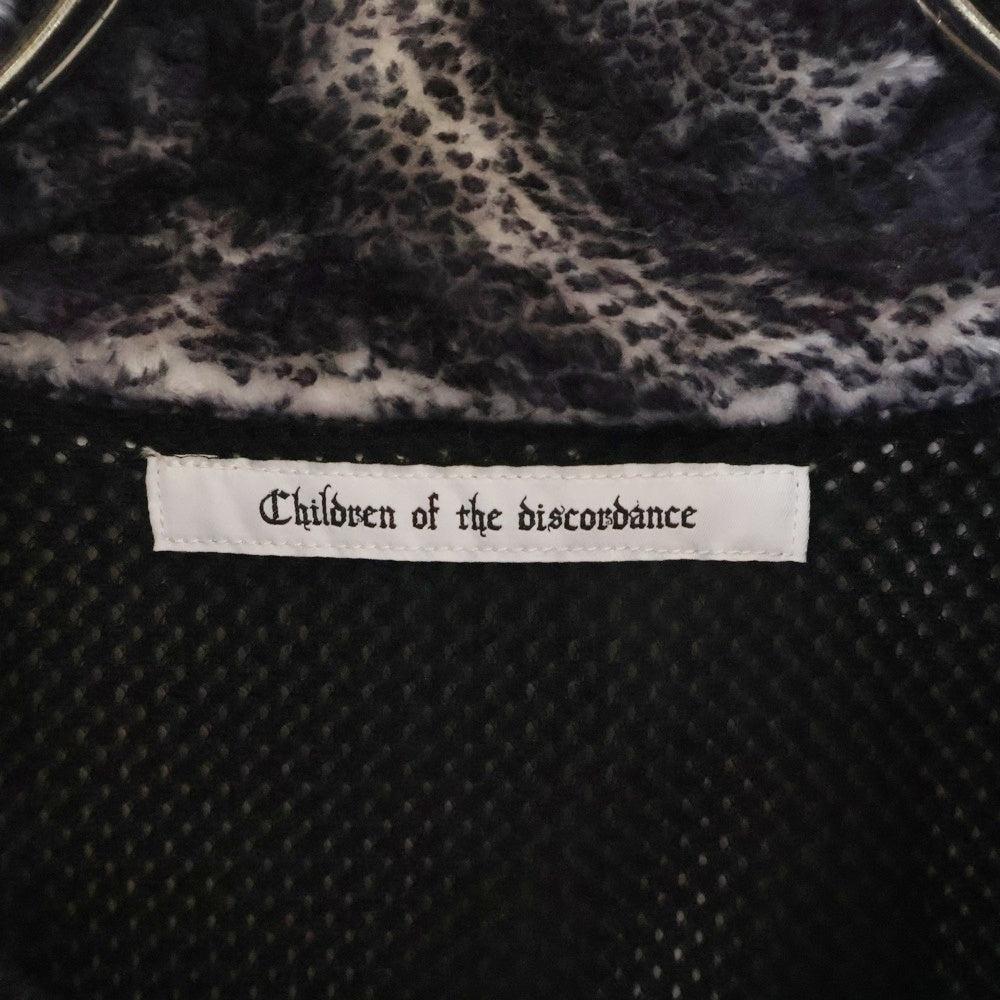 Children of the discordance(チルドレンオブザディスコーダンス) PAISLEY FLEECE JACKET ペイズリーフリースジャケット パープル COTDJK-003