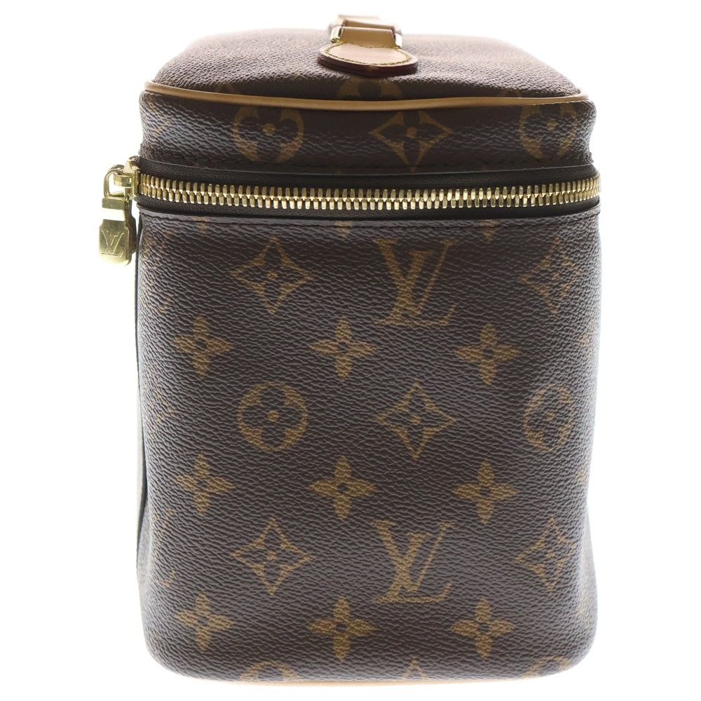 LOUIS VUITTON(ルイヴィトン) ニースBB モノグラムハンドバッグ メイクポーチ M42265 ブラウン レディース