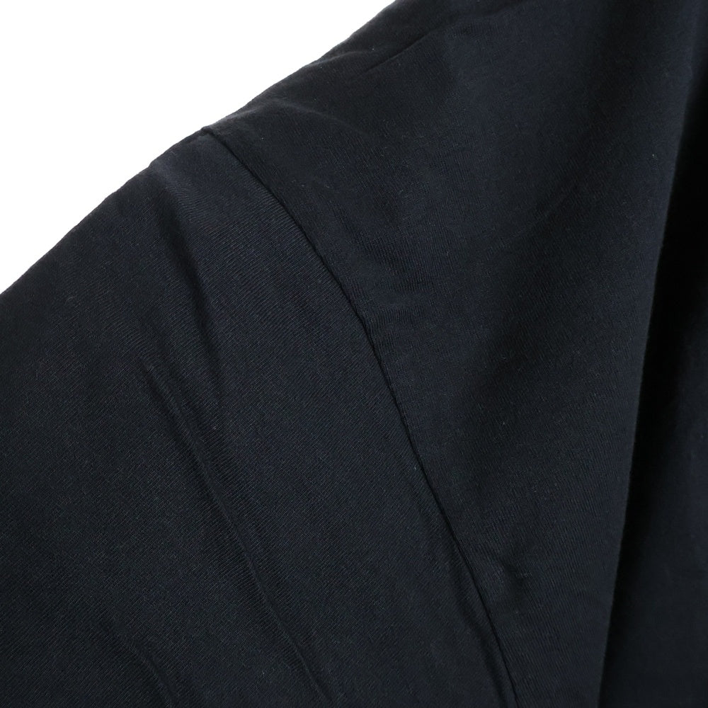 OFF-WHITE(オフホワイト) オフホワイト パーカーレイヤードオーバーサイズスウェットプルオーバーパーカー OMBB098C99FLE001 ブラック