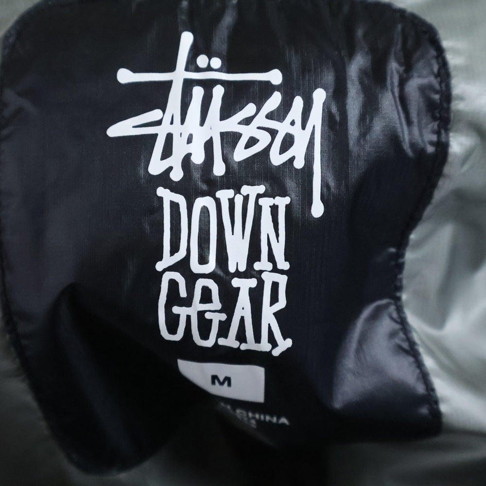 STUSSY(ステューシー) 800 FILL DOWN JACKET 800 フィル ジップアップ ダウンジャケット ブラック 115685