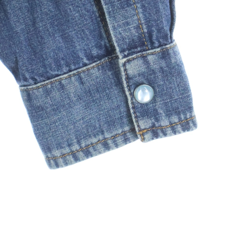 VALENTINO(ヴァレンティノ) ロックスタッズ デニムウエスタンシャツ