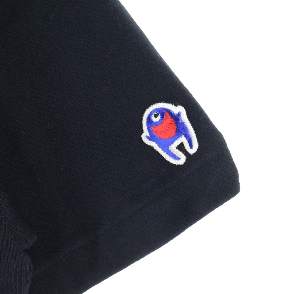 READY MADE(レディメイド) 21SS MONALISA T-SHIRT モナリザプリント クルーネック 半袖Tシャツ カットソー ブラック RE-CO-BK-00-00-033