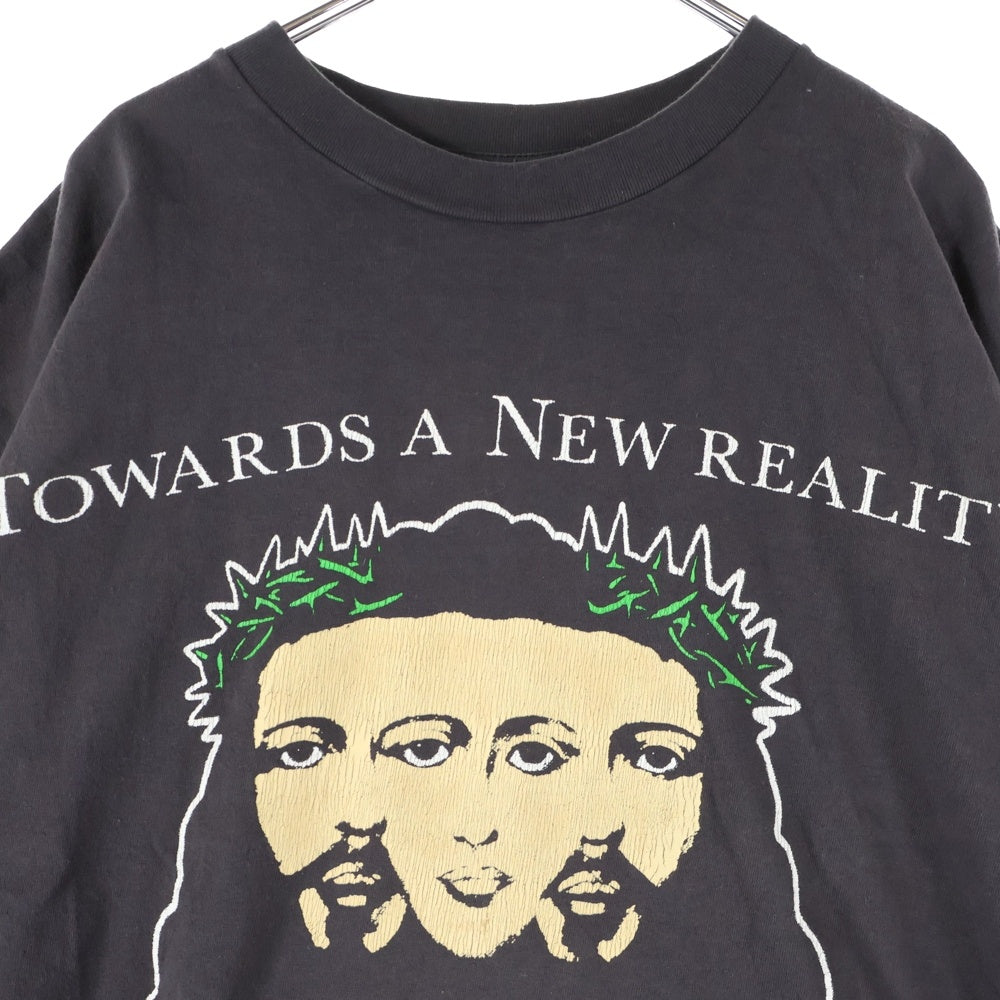 SAINT MICHAEL(セントマイケル) 21SS VISION SS 半袖Tシャツ カットソー ブラック SM-S21-0000-006