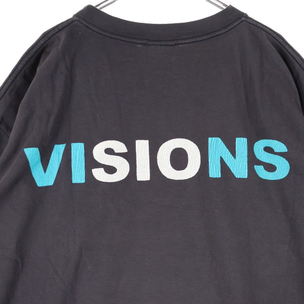 SAINT MICHAEL(セントマイケル) 21SS VISION SS 半袖Tシャツ カットソー ブラック SM-S21-0000-006