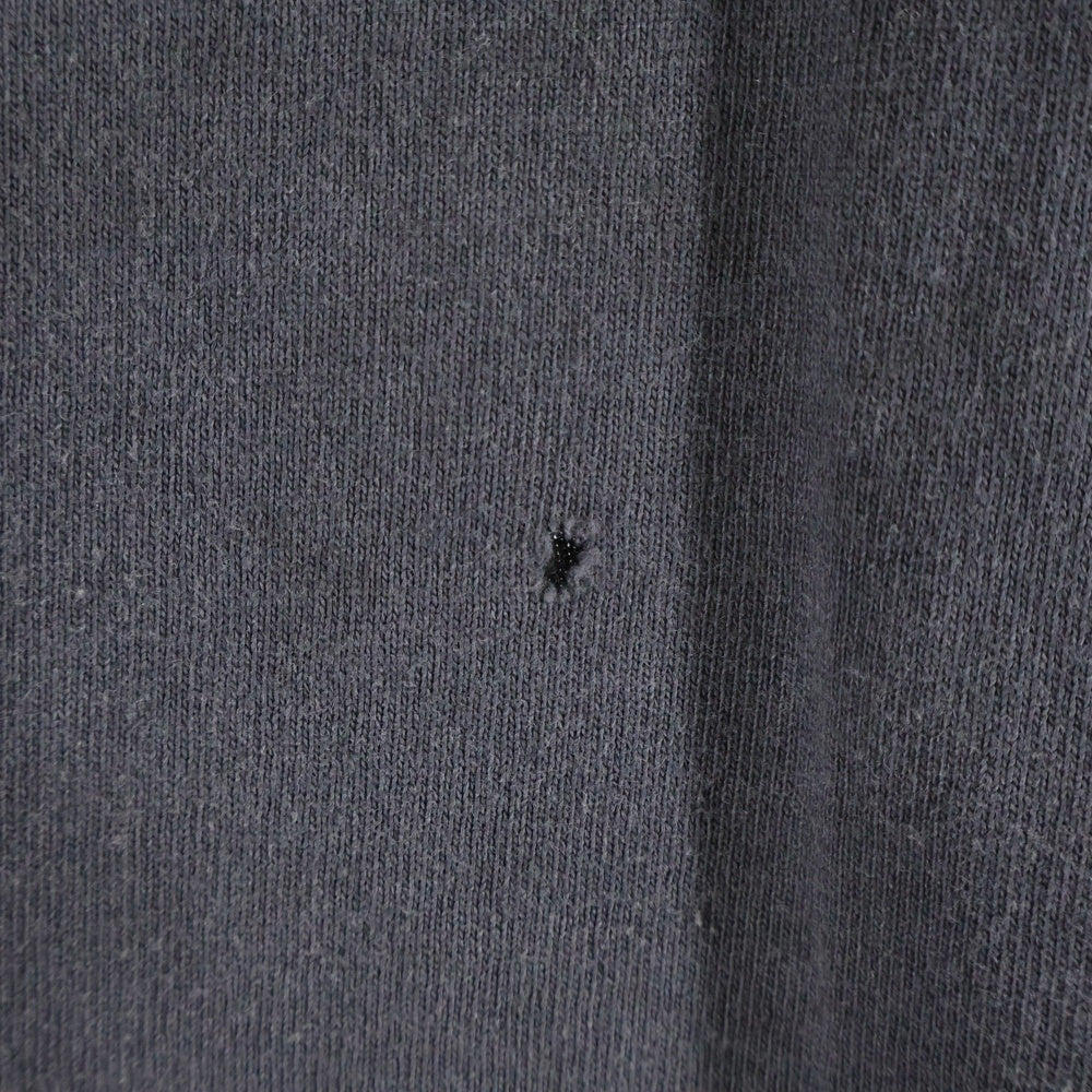 SAINT MICHAEL(セントマイケル) 22AW ×Kosuke Kawamura KMR LS TEE ヴィンテージ加工 長袖Tシャツカットソー ブラック SM-A22-0000-083