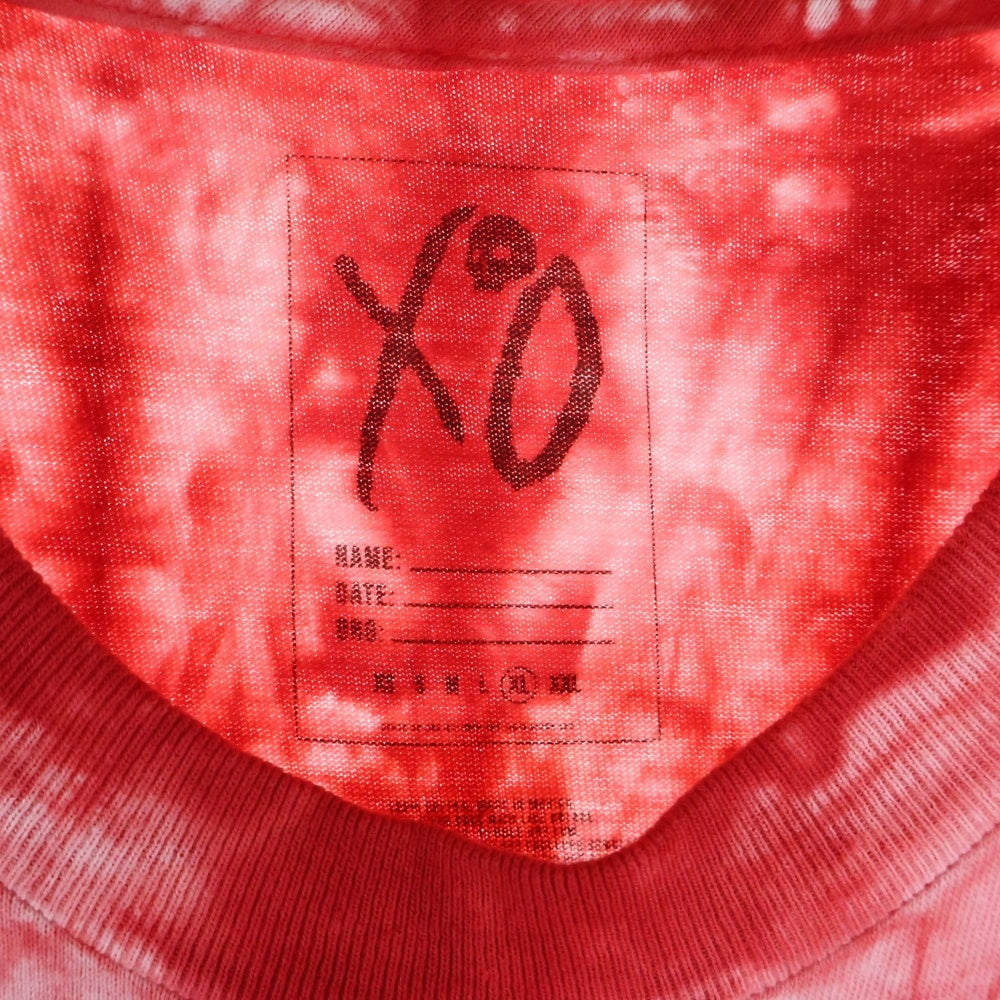 READY MADE(レディメイド) 20SS ×The Weekend ザ ウィークエンド 両面プリント半袖Tシャツカットソー レッド