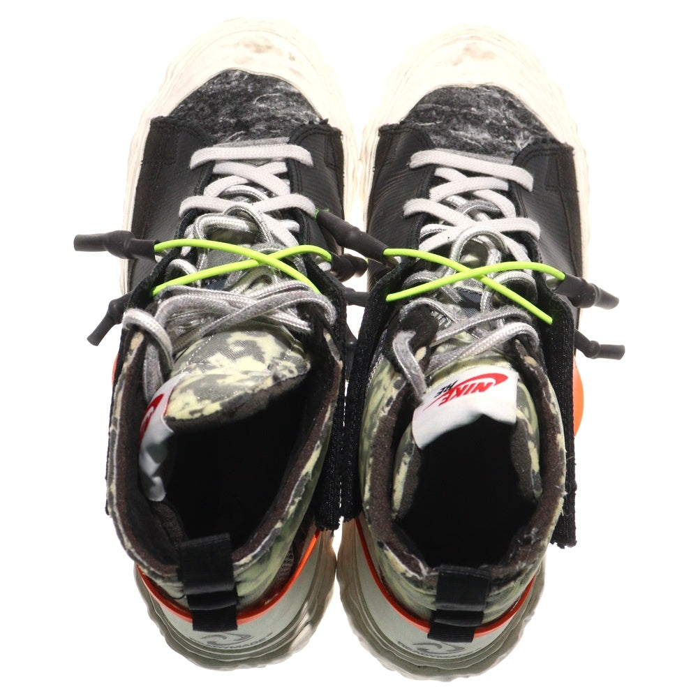 NIKE(ナイキ) ×READYMADE BLAZER MID CZ3589-001 レディメイド ブレーザー ミッドカットスニーカー ブラック/ホワイト/オレンジ US9.5/27.5cm