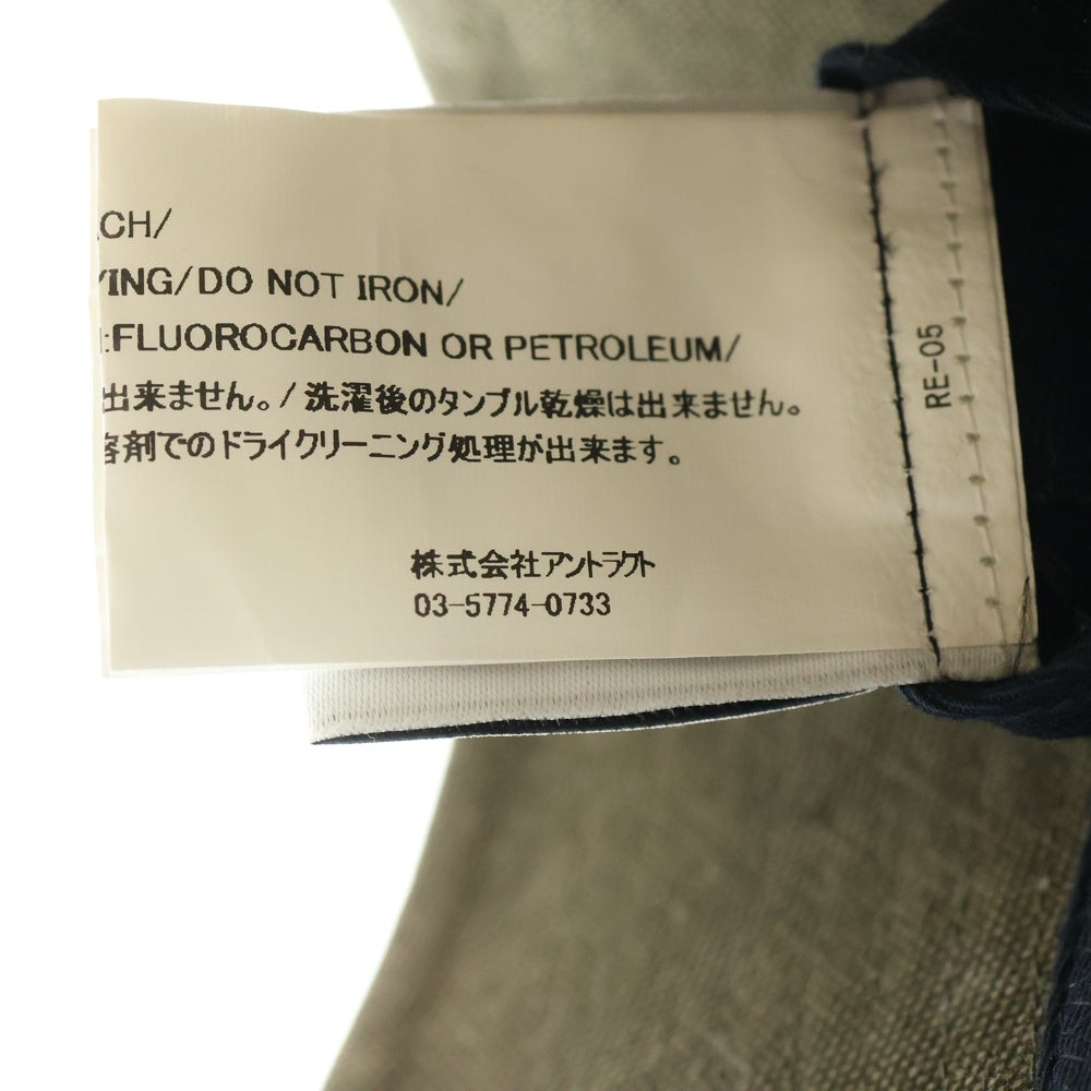 READY MADE(レディメイド) ×DR.WOO BUCKET HAT TATOO タトゥーバケットハット ドクターウー カーキ REDW-CO-KH-00-00-03