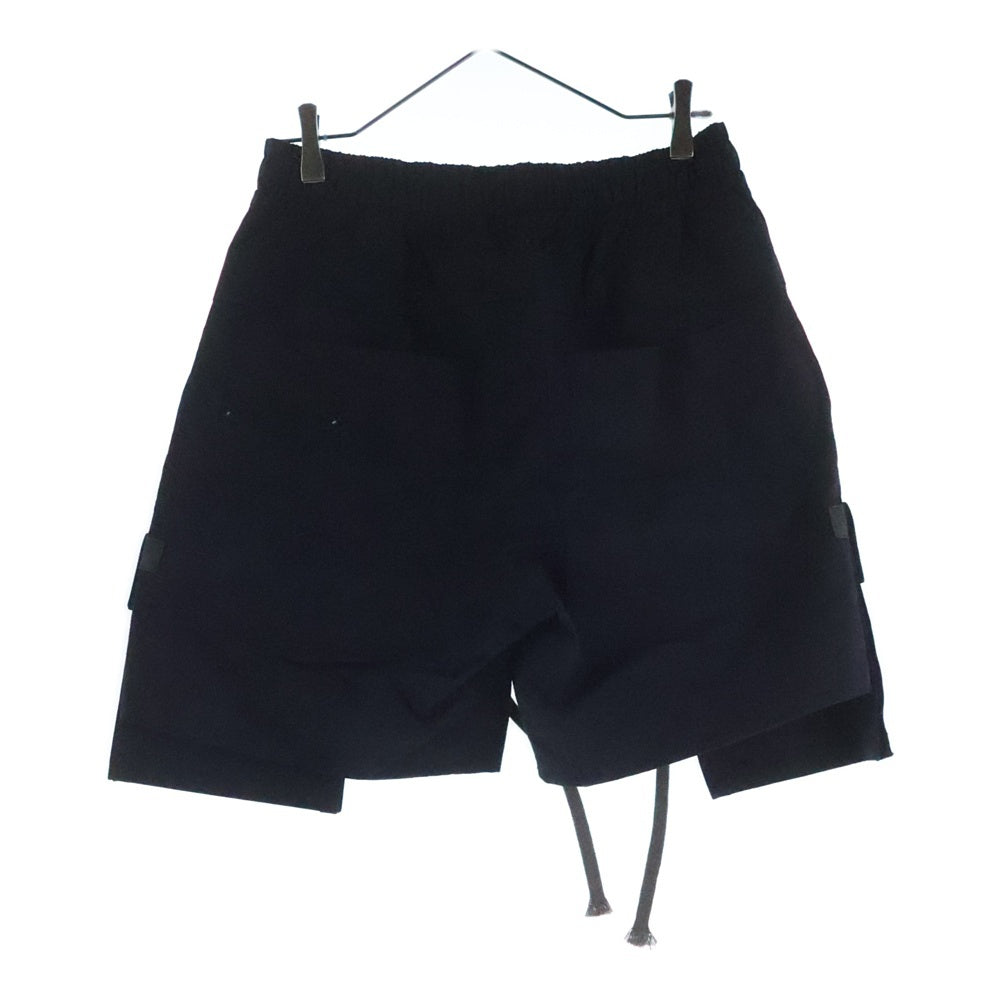 A.F ARTEFACT(エーエフアーティファクト) ワイドカーゴショーツ ブラック