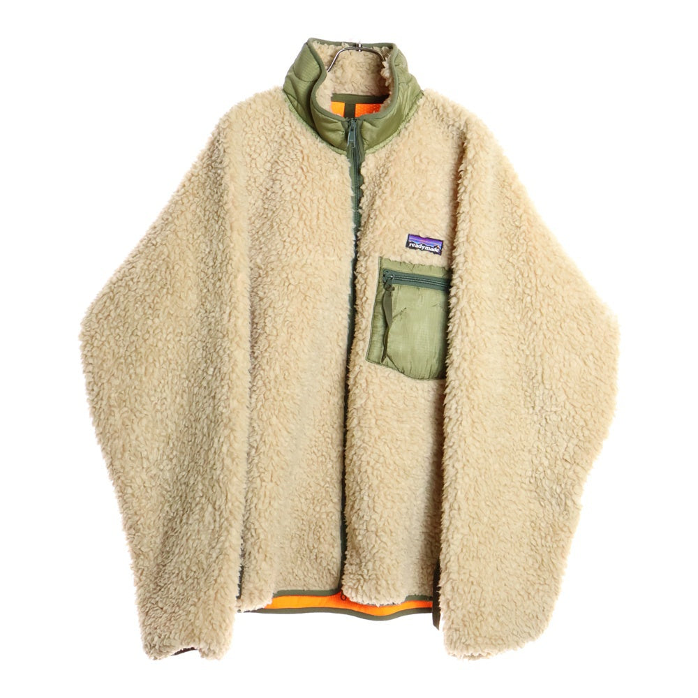 READY MADE(レディメイド) 21AW TEDDY JACKET ボア フリース テディジャケット ベージュ RE-FU-BE-00-00-181