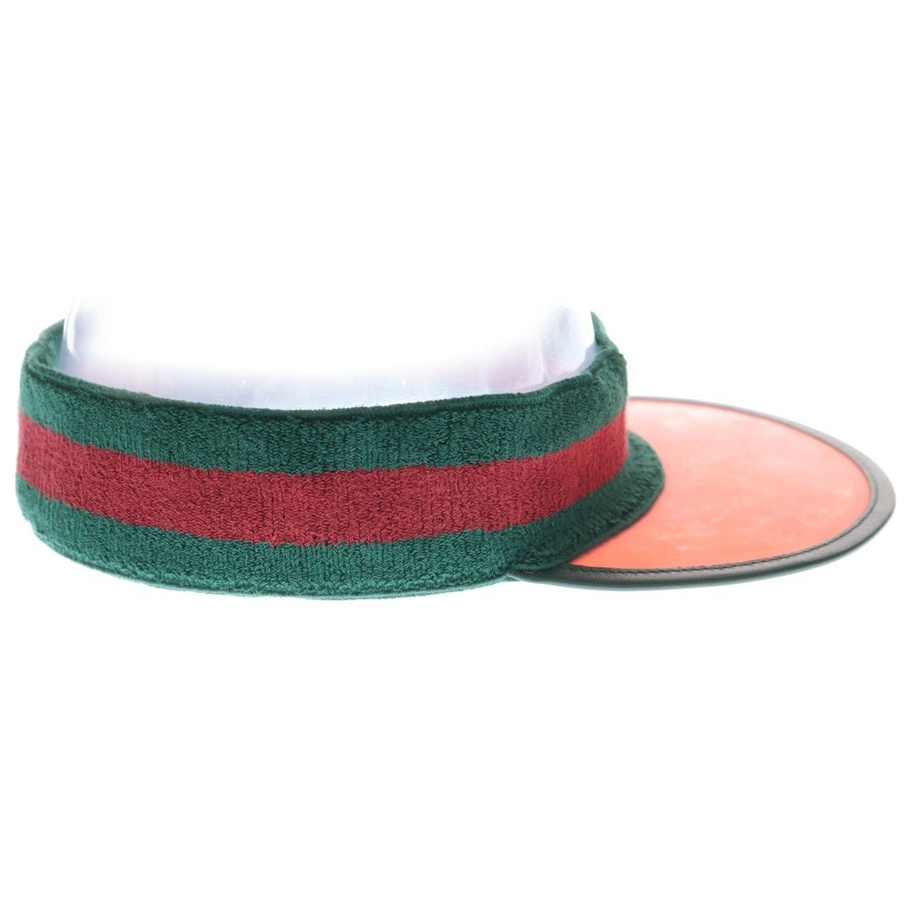 GUCCI(グッチ) シェリーライン ハット 帽子 レッド/グリーン 576251