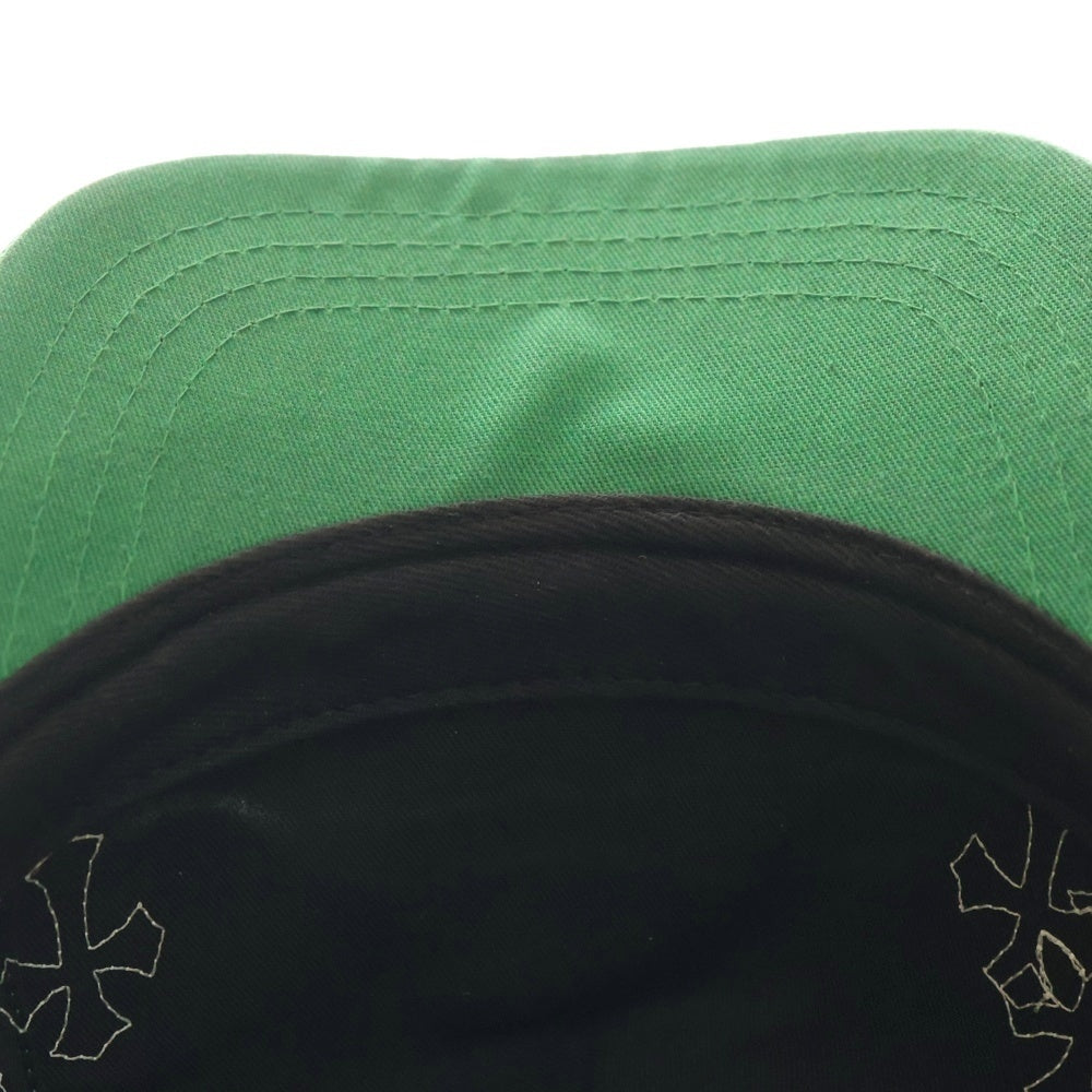 CHROME HEARTS(クロムハーツ) Trucker Cap クロスパッチ CH刺繍 トラッカーキャップ 帽子 グリーン/ホワイト