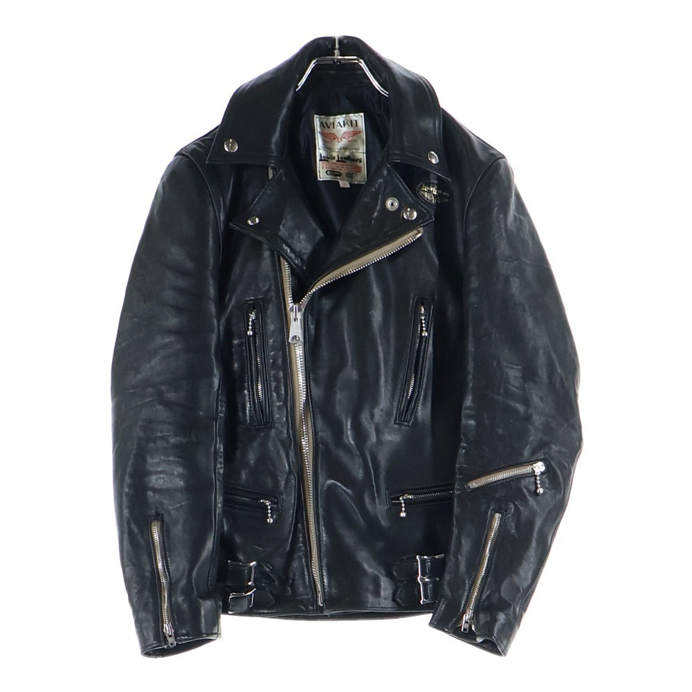 Lewis Leathers(ルイスレザー) LIGHTNING ライトニング ダブルライダースジャケット ブラック