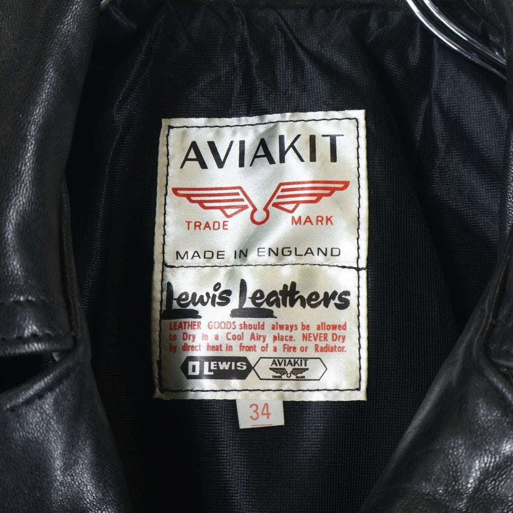 Lewis Leathers(ルイスレザー) LIGHTNING ライトニング ダブルライダースジャケット ブラック