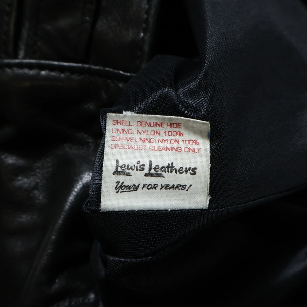 Lewis Leathers(ルイスレザー) LIGHTNING ライトニング ダブルライダースジャケット ブラック
