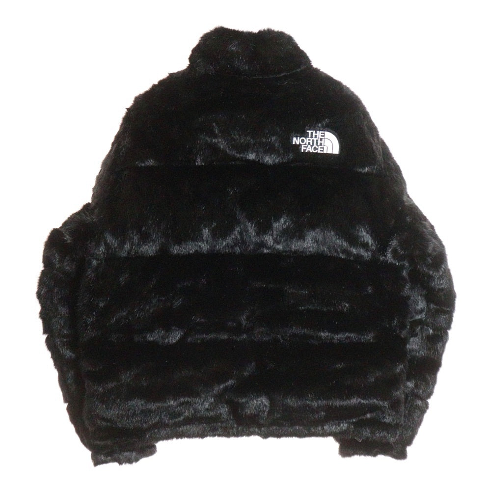 SUPREME(シュプリーム) 20AW ×THE NORTH FACE Faux Fur Nuptse Jacket ND92001I ノースフェイス ファー ヌプシ ダウンジャケット ブラック