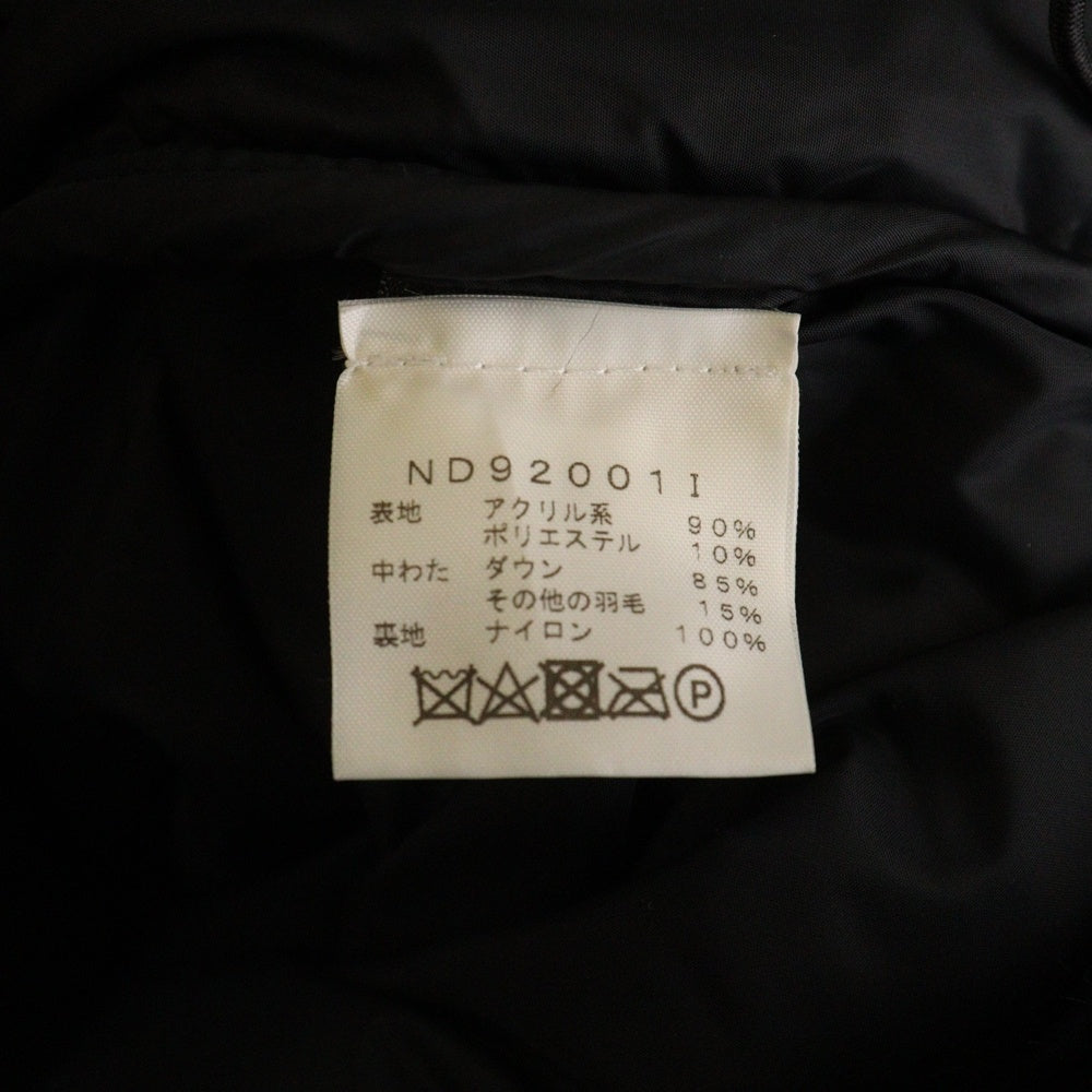 SUPREME(シュプリーム) 20AW ×THE NORTH FACE Faux Fur Nuptse Jacket ND92001I ノースフェイス ファー ヌプシ ダウンジャケット ブラック