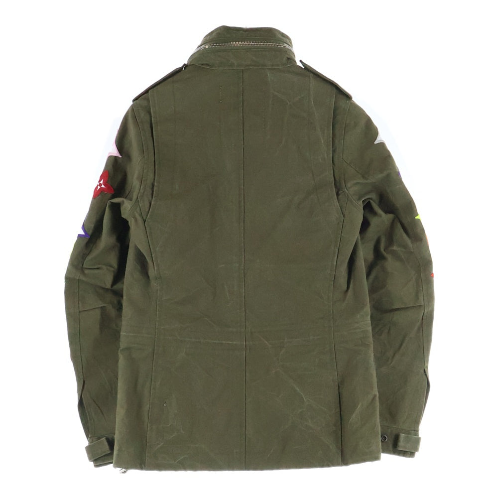 READY MADE(レディメイド) M-65 FIELD JACKET モノグラムワッペン フィールドジャケット カーキ