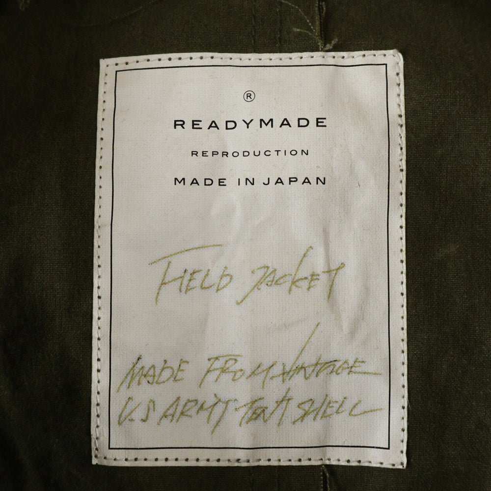 READY MADE(レディメイド) M-65 FIELD JACKET モノグラムワッペン フィールドジャケット カーキ