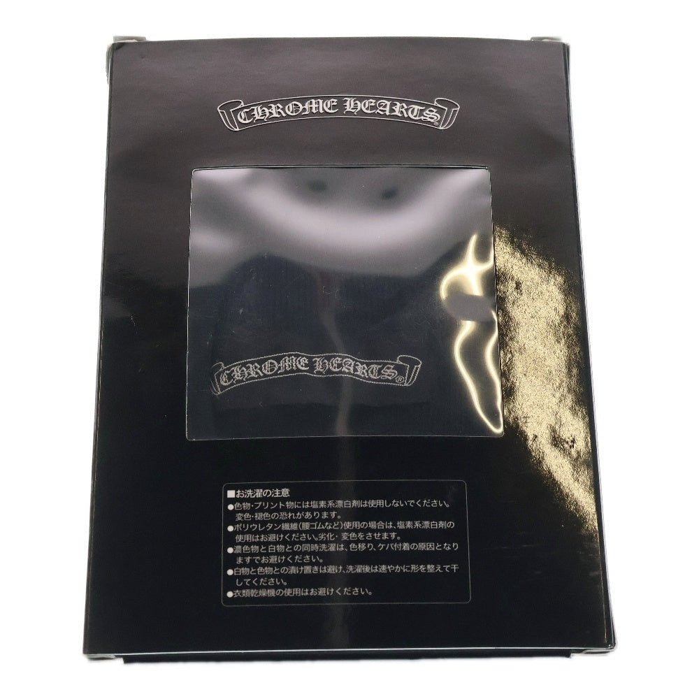 CHROME HEARTS(クロムハーツ) Crew Neck No-Sleeve クルーネック ノースリーブ タンクトップ 無地 ブラック