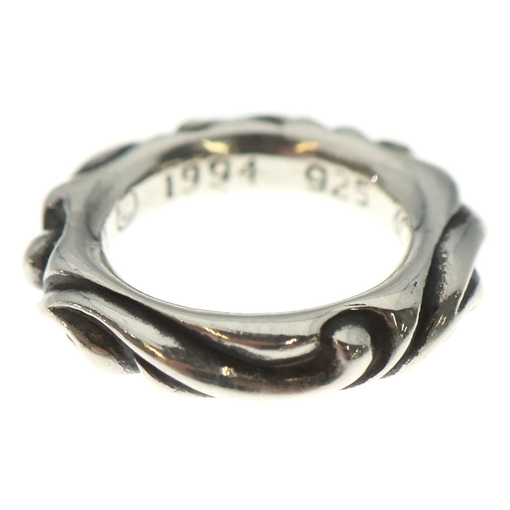CHROME HEARTS(クロムハーツ) SCRL BAND スクロールバンド リング シルバー BCA351