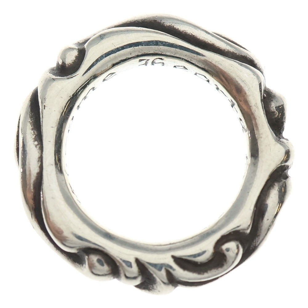 CHROME HEARTS(クロムハーツ) SCRL BAND スクロールバンド リング シルバー BCA351