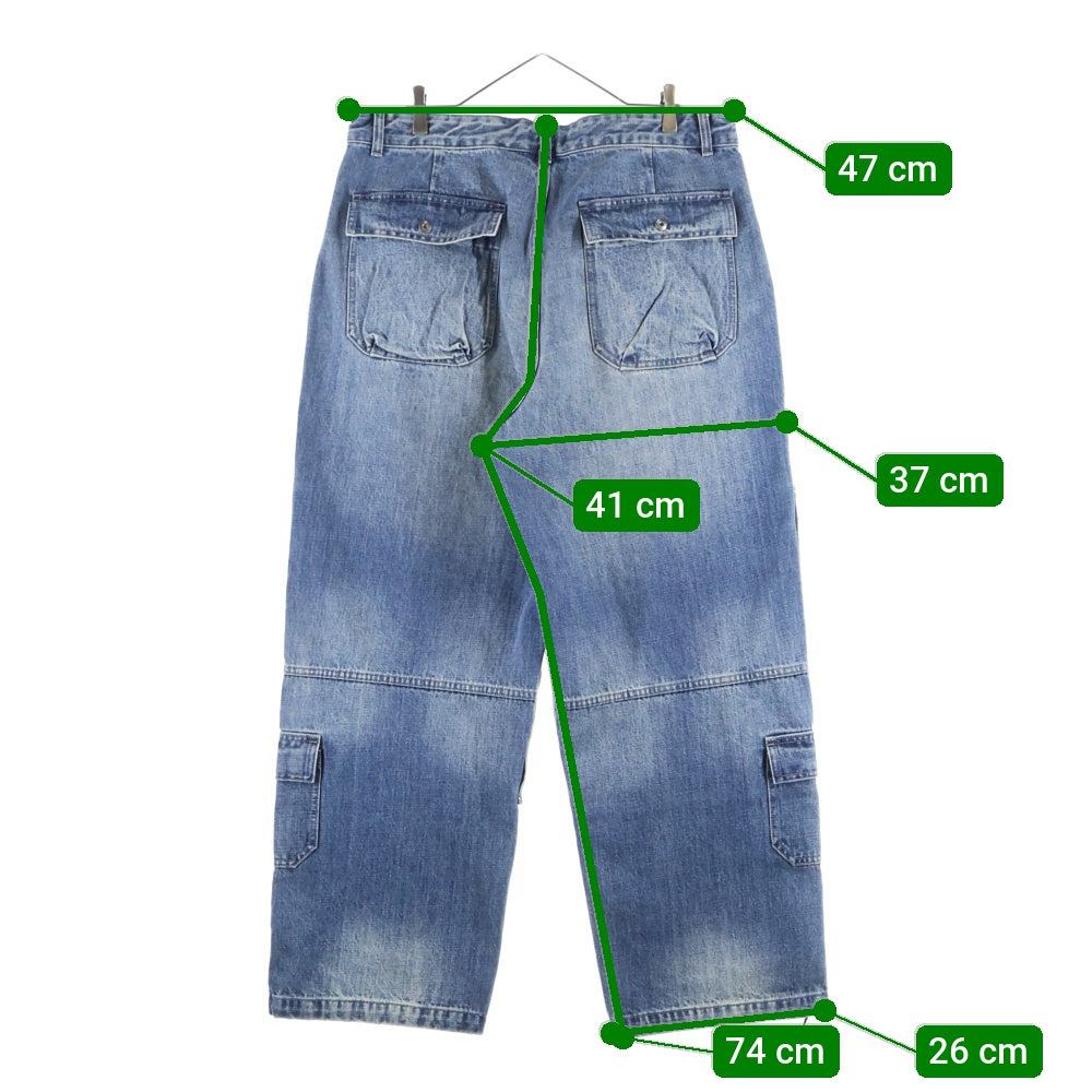 SUPREME(シュプリーム) 25AW x Y's by Yohji Yamamoto Denim Utility Pant ヨウジヤマモト ユーティリティ デニムカーゴパンツ インディゴ