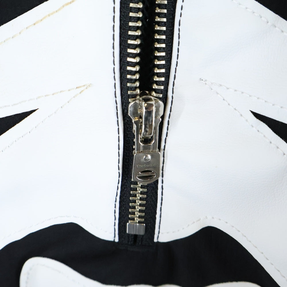 TAKAHIROMIYASHITA The SoloIst.(タカヒロミヤシタザソロイスト) Back Gusset Track Jacket Bone ボーン ナイロントラックジャケット ブラック sc.0001aSS24