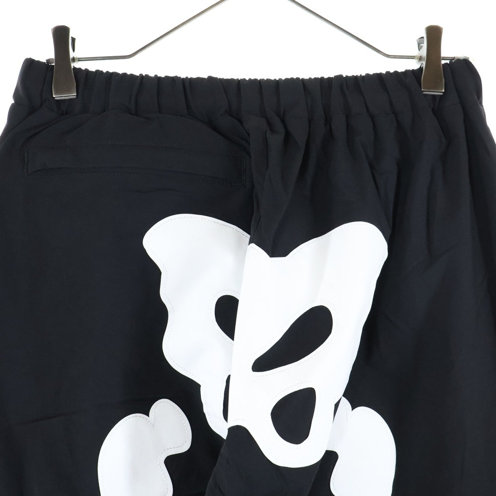 TAKAHIROMIYASHITA The SoloIst.(タカヒロミヤシタザソロイスト) BONE TRACK PANTS ボーン ナイロントラックパンツ ブラック sc.0002aSS24