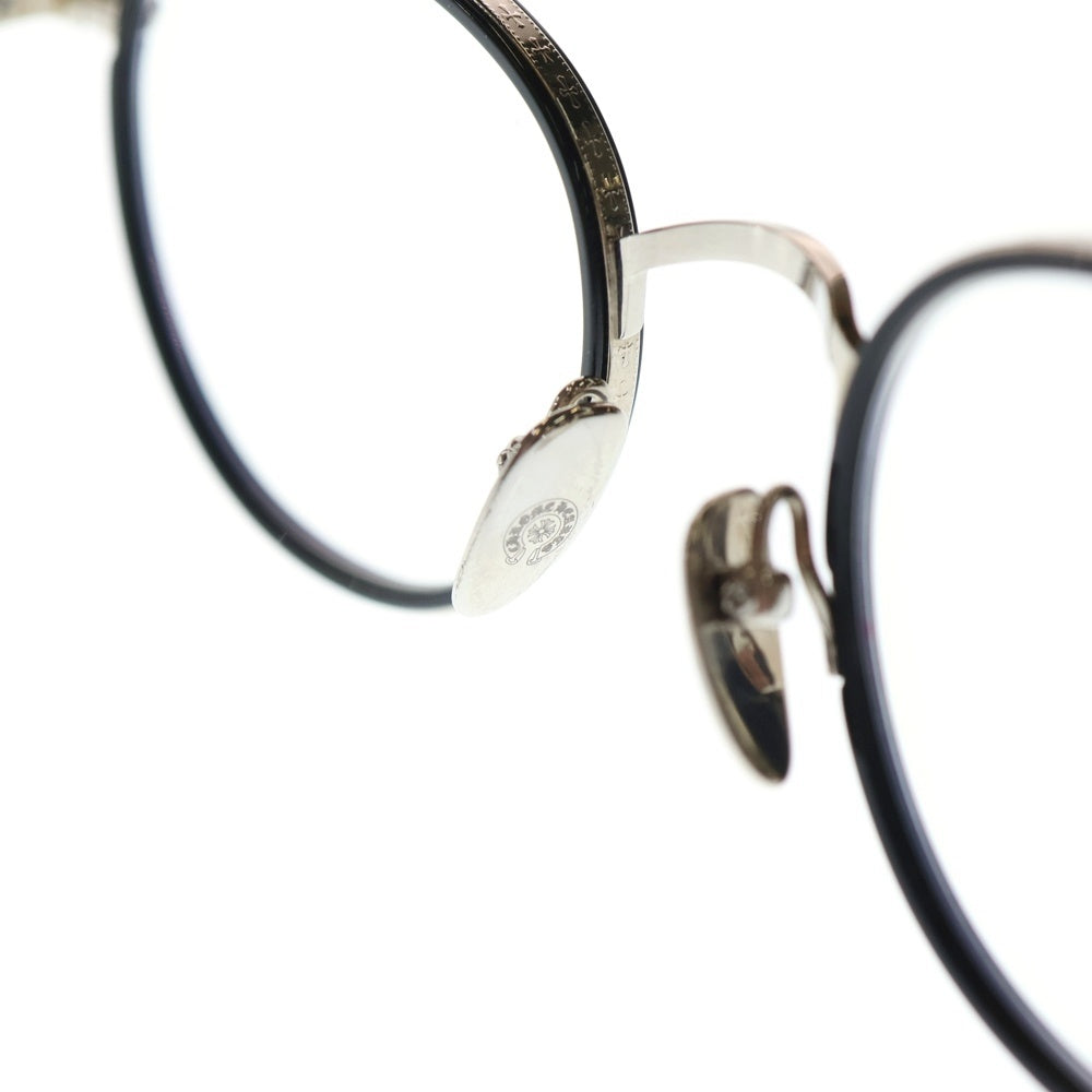 CHROME HEARTS(クロムハーツ) SEXCEL ボストン 眼鏡 サングラス メガネ アイウェア シルバー