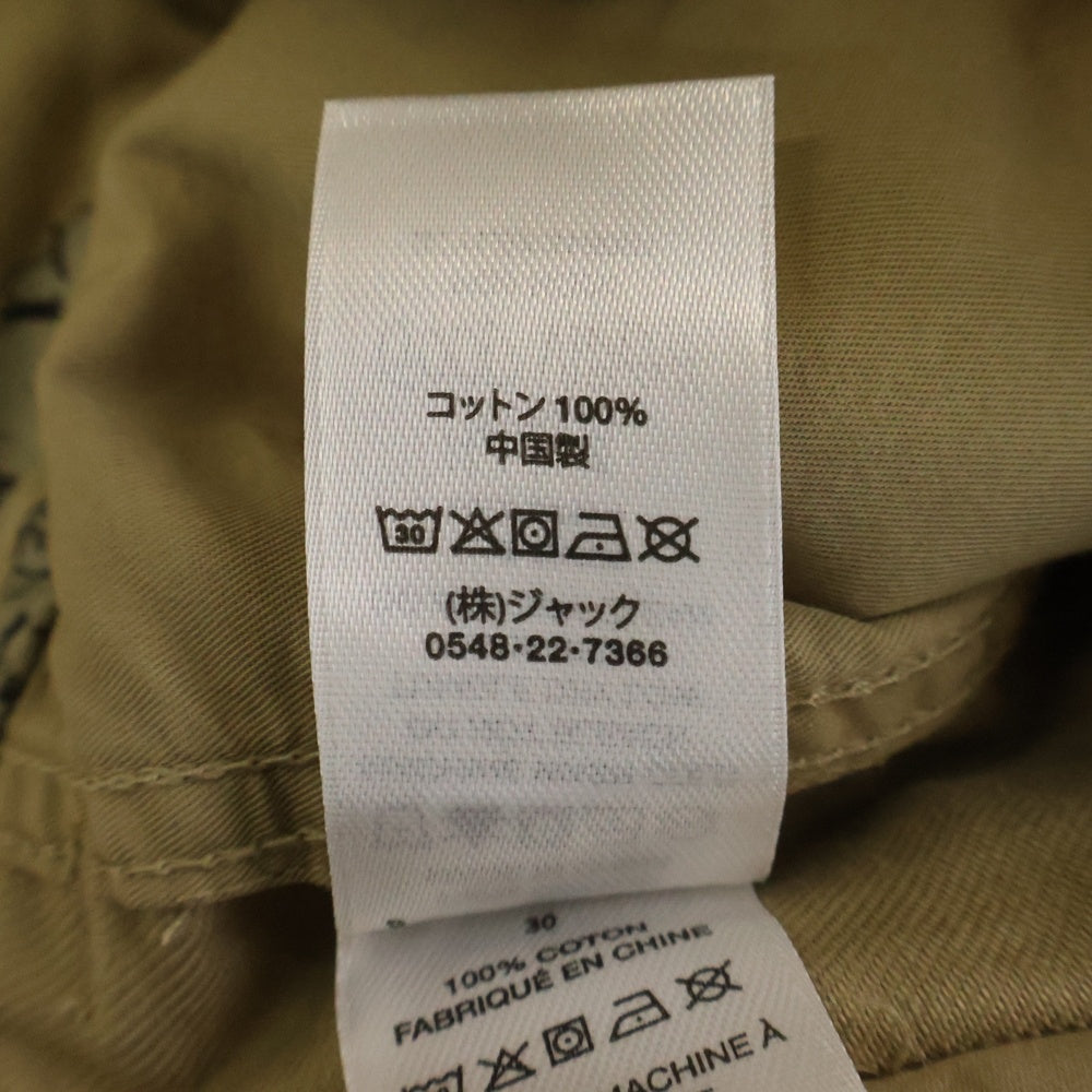 DENIM TEARS(デニムティアーズ) ×STUSSY DOUBLE S WREATH CHINO ステューシー ダブルエスチノパンツ ベージュ 25S316091