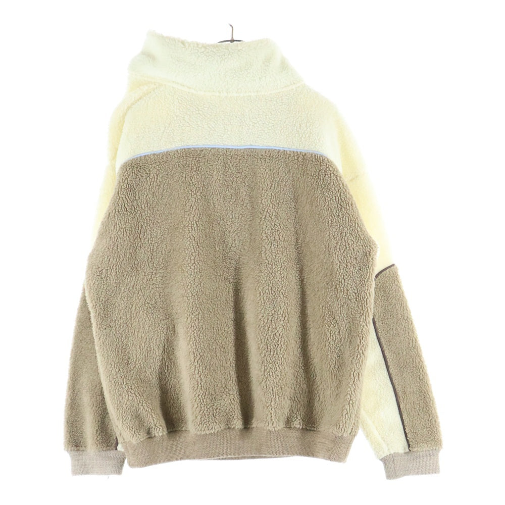 Y/PROJECT(ワイプロジェクト) 21AW CLIP SHOULDER FLEECE SWEATER フリース セーター ベージュ