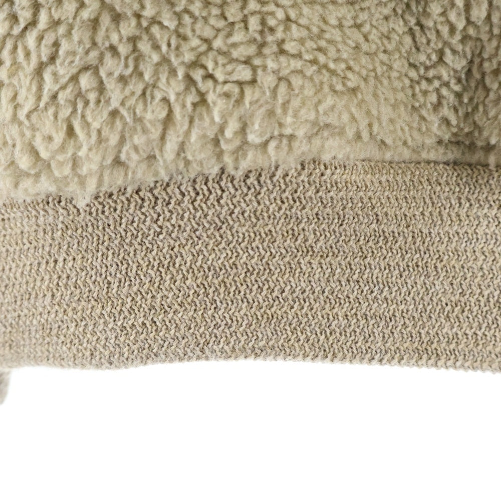 Y/PROJECT(ワイプロジェクト) 21AW CLIP SHOULDER FLEECE SWEATER フリース セーター ベージュ