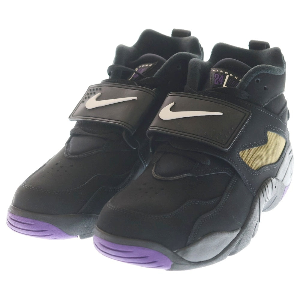 NIKE(ナイキ) AIR DIAMOND TURF RAVENS HV2282-001 ダイヤモンド ターフ レイブンズ ハイカットスニーカー ブラック US10/28cm
