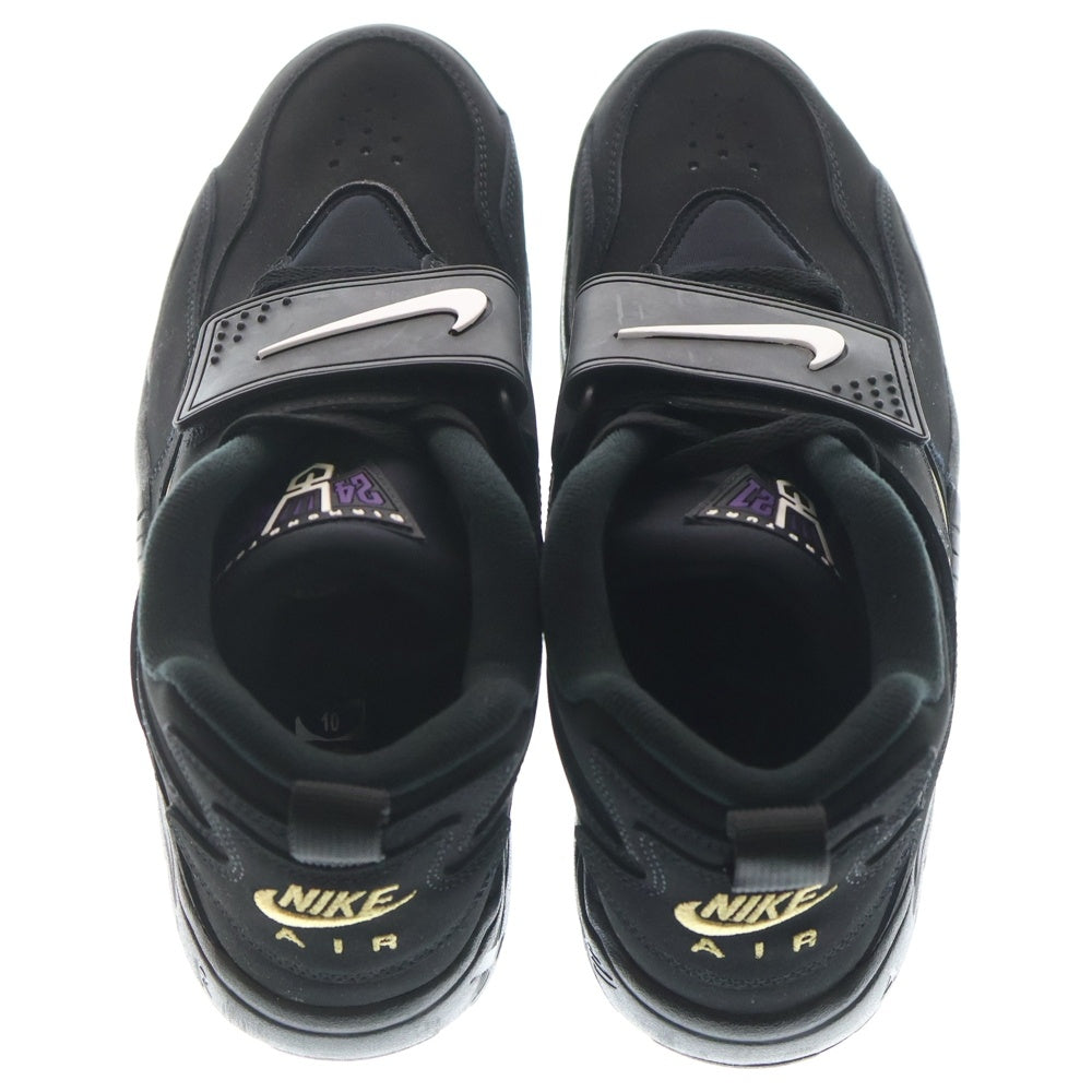 NIKE(ナイキ) AIR DIAMOND TURF RAVENS HV2282-001 ダイヤモンド ターフ レイブンズ ハイカットスニーカー ブラック US10/28cm