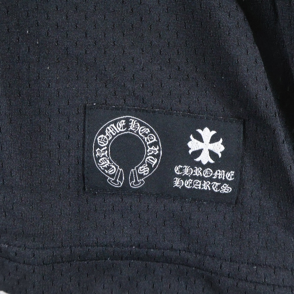 CHROME HEARTS(クロムハーツ) MESH WARM UP JERSEY リバーシブルCHロゴプリントメッシュタンクトップ ブラック