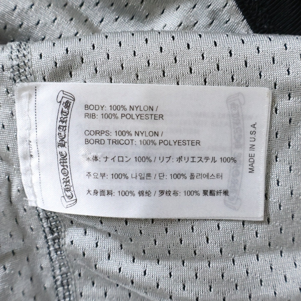 CHROME HEARTS(クロムハーツ) MESH WARM UP JERSEY リバーシブルCHロゴプリントメッシュタンクトップ ブラック