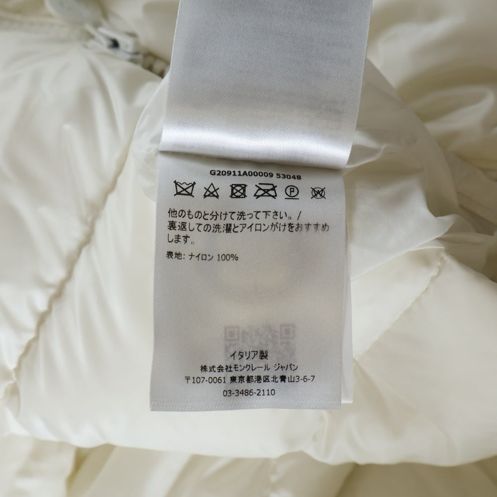 MONCLER(モンクレール) SALZMAN DOWN JACKET サルズマン ダウンジャケット ホワイト G20911A00009 53048