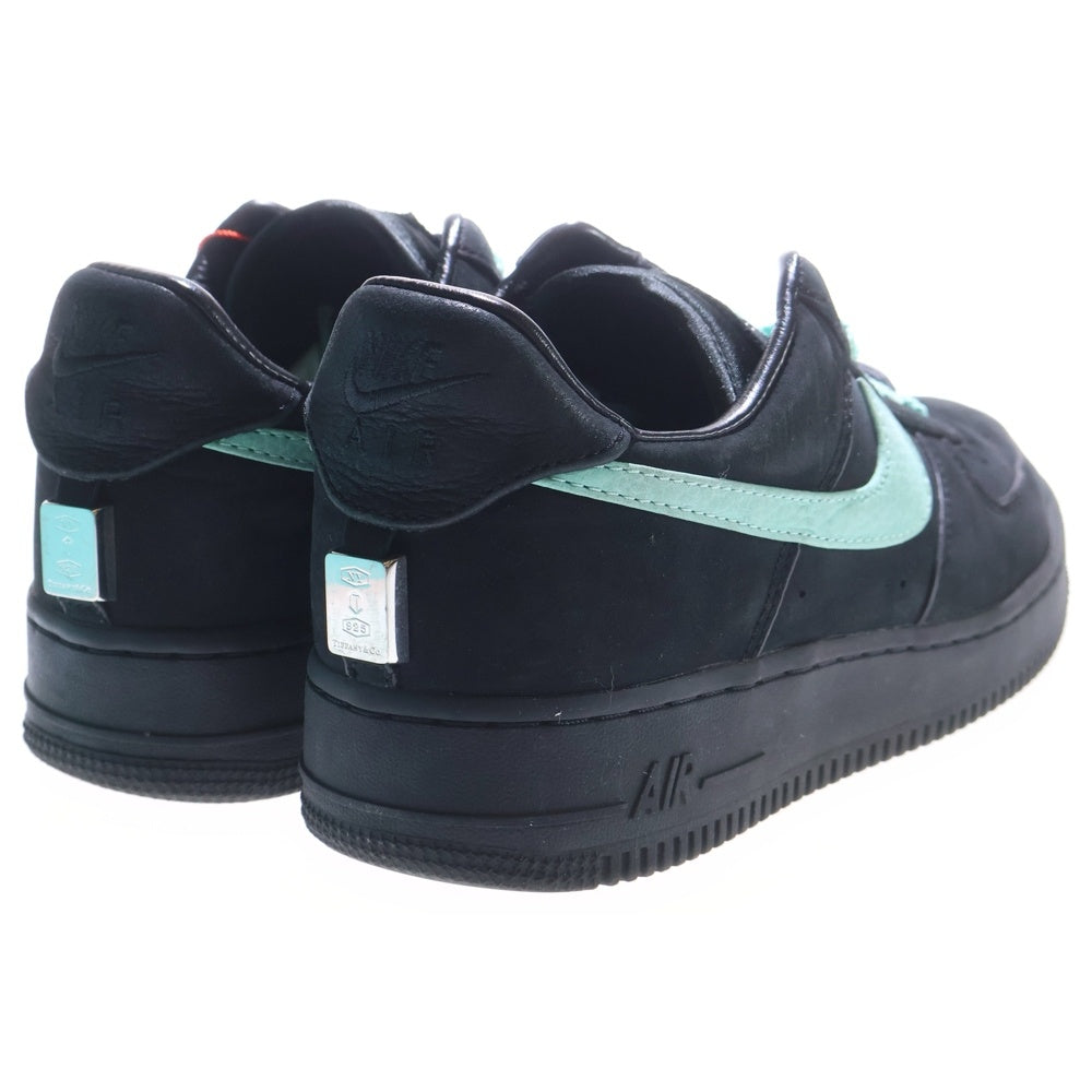 NIKE(ナイキ) ×TIFFANY&CO AIR FORCE 1 LOW 1837 BLACK DZ1382-001 ティファニー エアフォース1 ローカットスニーカー シューズ ブルー/ブラック US7/25.0cm